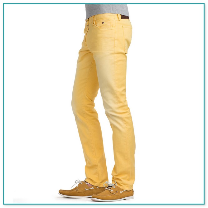Tommy Hilfiger Yellow Jeans