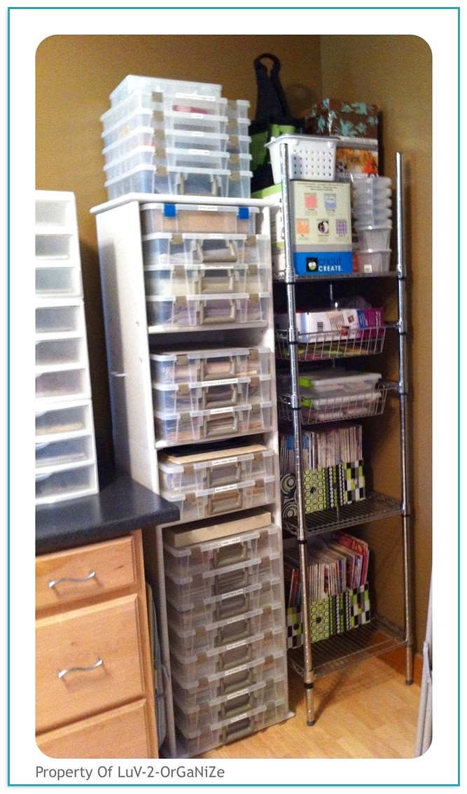 Scrapbooking Storage Containers