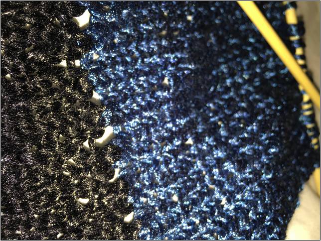 Metallic Yarn Knitting Patterns